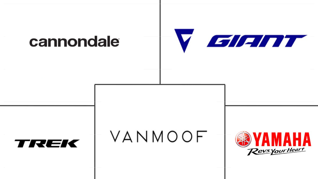 Major players in North America E-bike industry