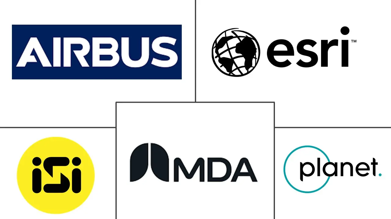 Major players in Satellite-based Earth Observation industry