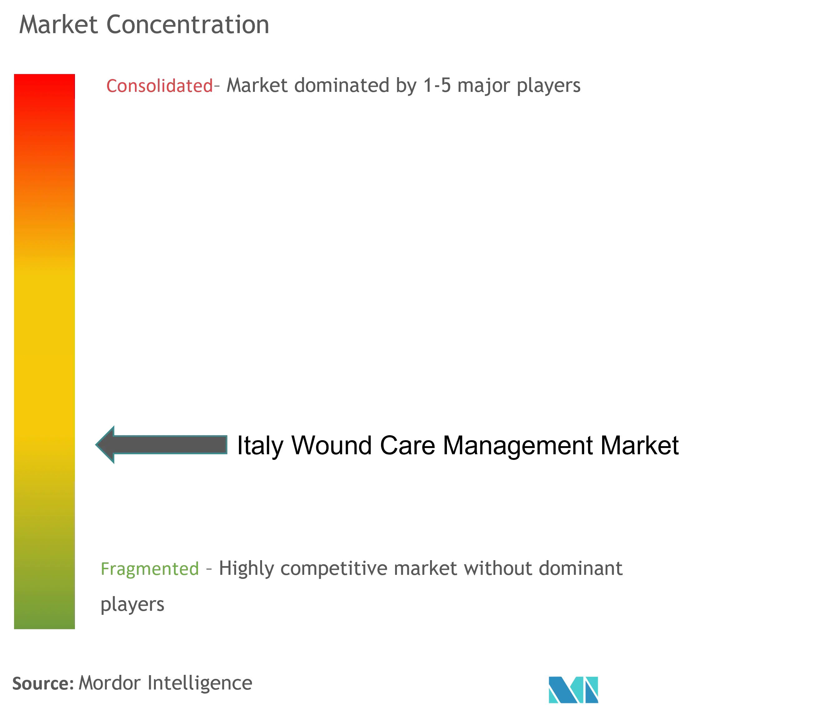 Italy Wound Care Management Devices Market Concentration