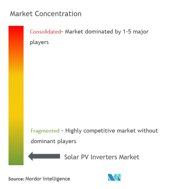 Solar PV Inverters Market Concentration